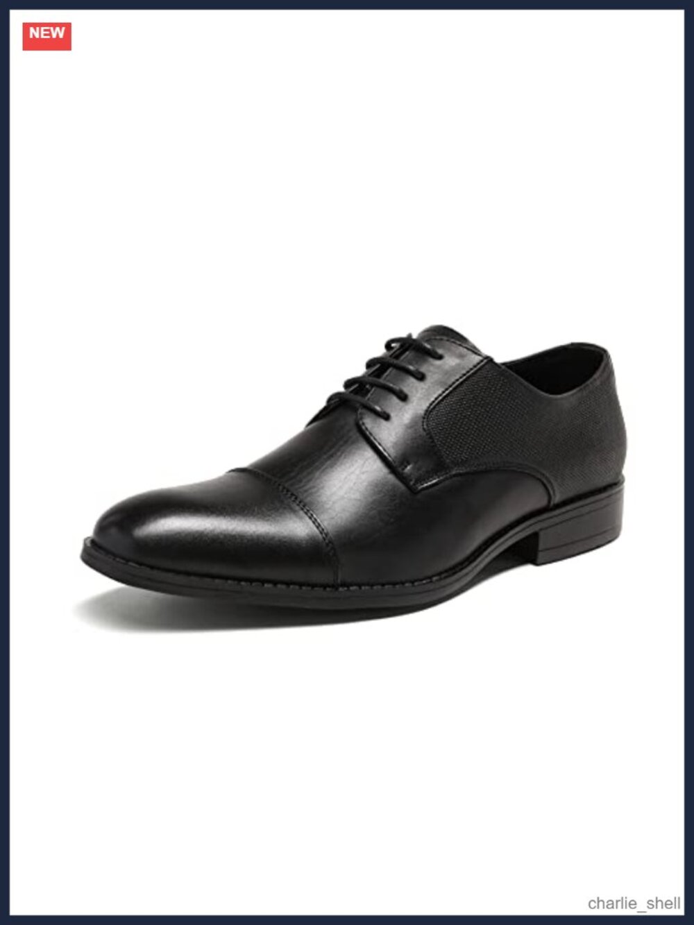 Mens Oxford Dress Shoes Vegan Leather Lace-Up Formal Business Wedding